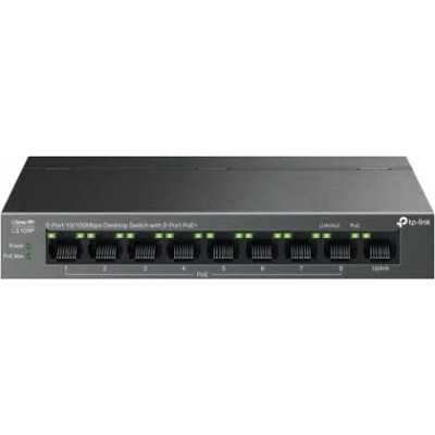 TP-LINK OMADA LS109LP 9 PORT 10/100 (8POE+)