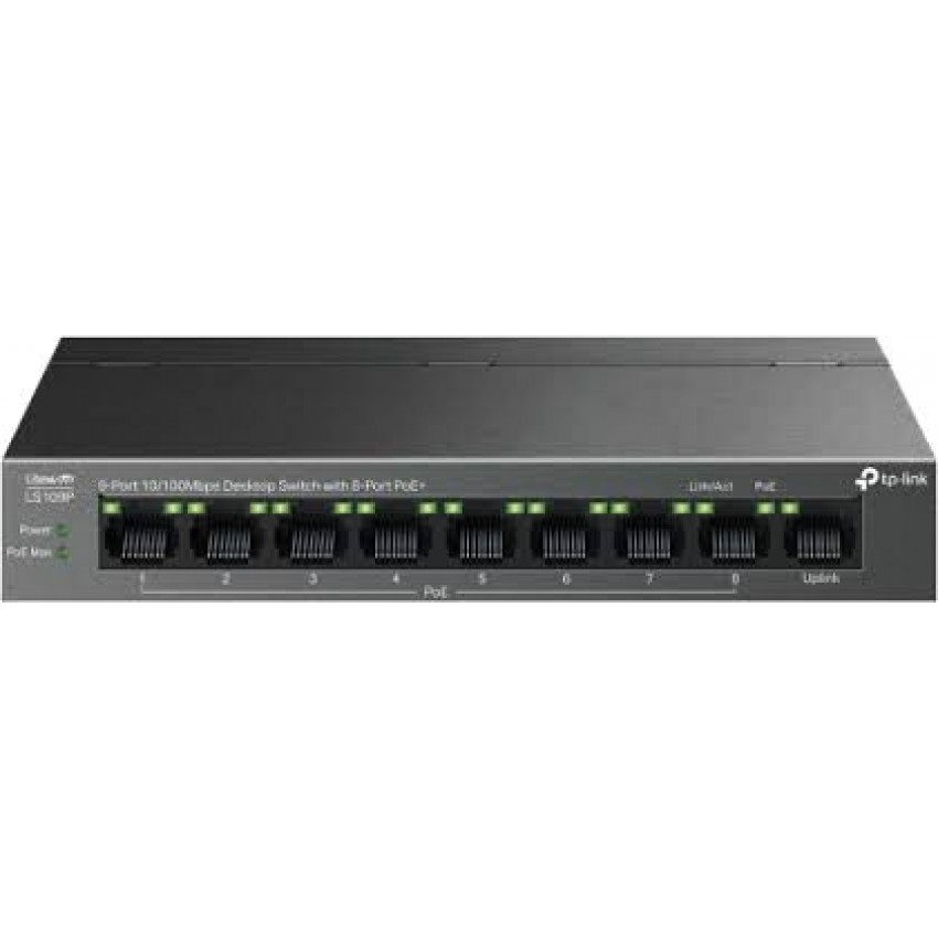 TP-LINK OMADA LS109LP 9 PORT 10/100 (8POE+)