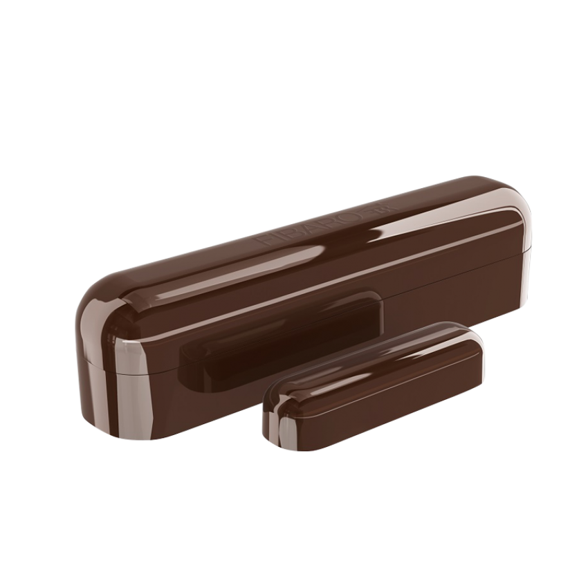 Датчик за врата + прозорец Fibaro - тъмнокафяв