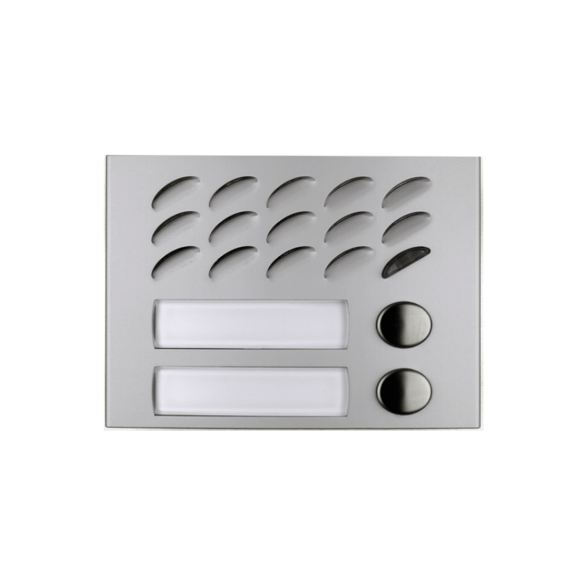 MD12 PUSH-BUT PANEL WITH 2 BUT