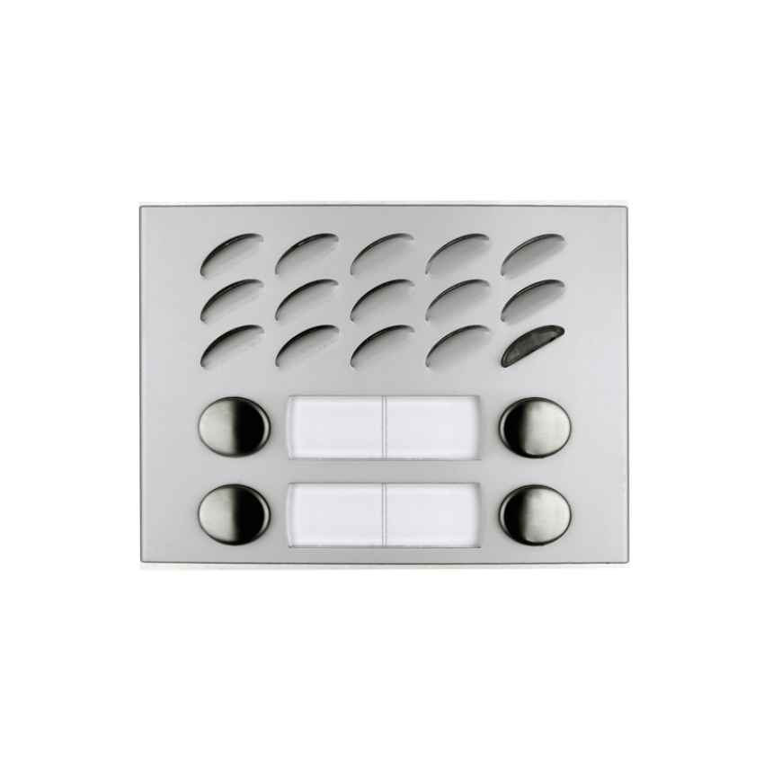 MD124 PUSH-BUT PANEL W/T 2+2 B