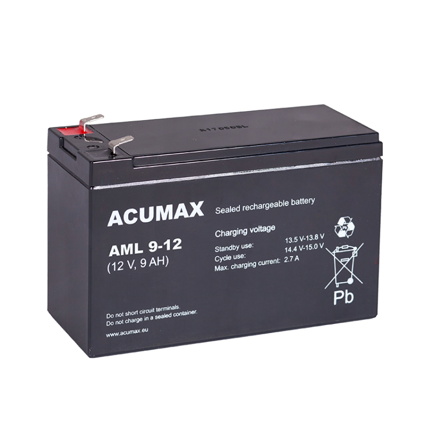 АКУМУЛАТОР ALARMTEC 12V/9AH