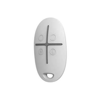 Безжично дистанционно Ajax Space Control - бяло