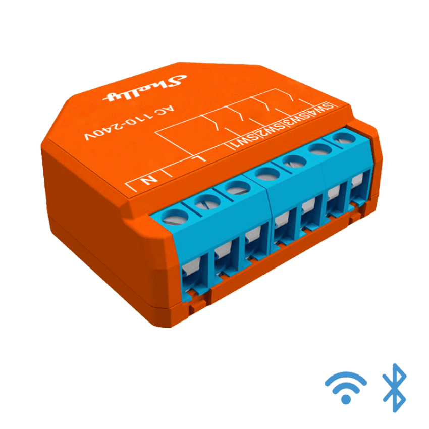 Четворно Wi-Fi реле Shelly Plus i4
