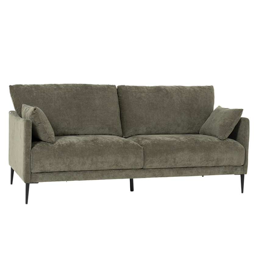 Диван тройка KAMINA - тъмнозелен M77