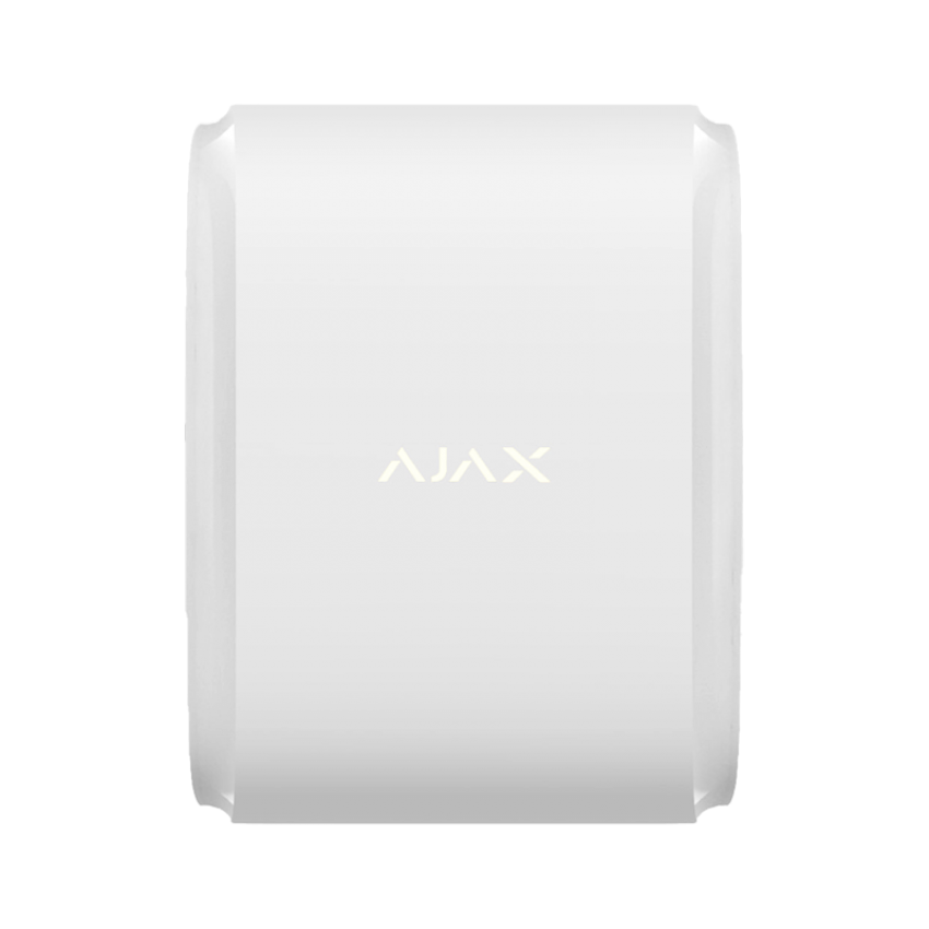 Двупосочен инфрачервен детектор за движение Ajax Dual Curtain Outdoor - бял