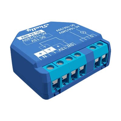 Единично Wi-Fi реле Shelly PLUS 1PM Mini 1 x On/Off 8A