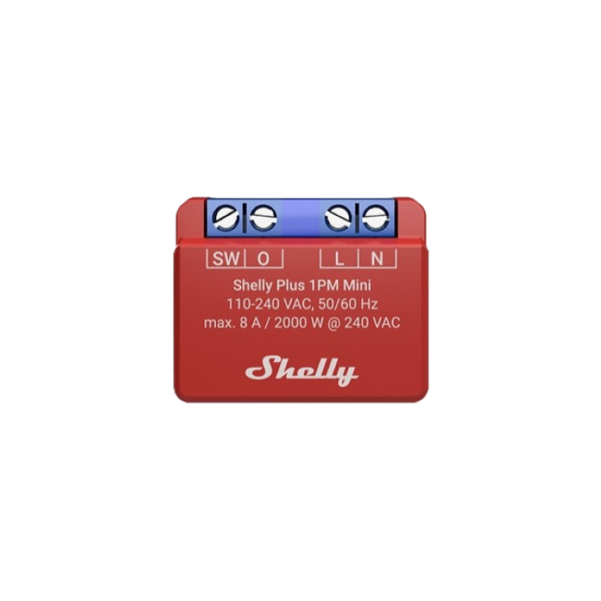 Единично Wi-Fi реле Shelly PLUS 1 Mini 1 X ON/OFF 8A