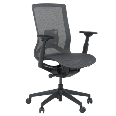 Ергономичен стол PRIMROSE - тъмносив