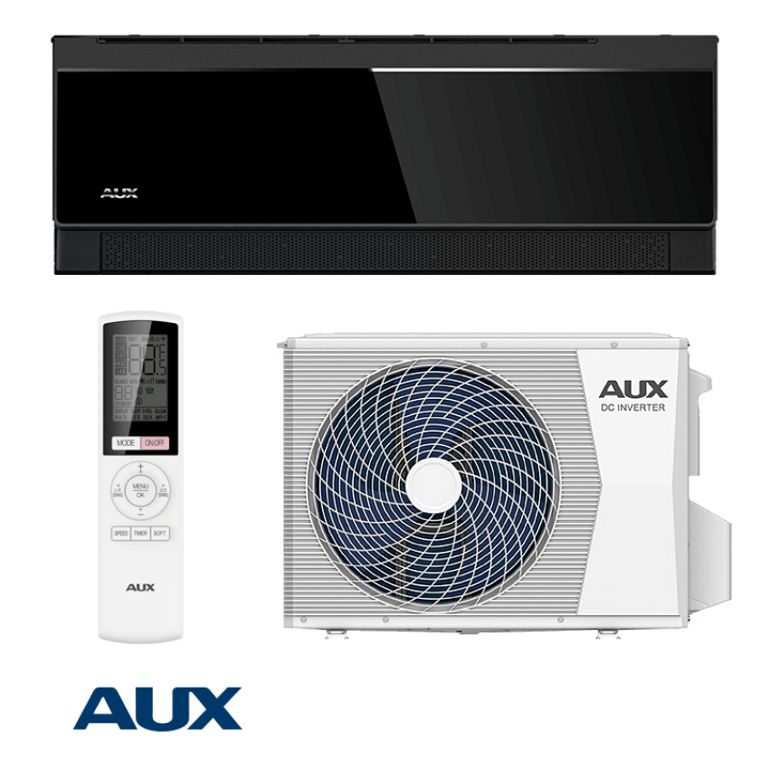 Инверторен климатик AUX C Comfort  ASW-H18E3A4/CBR3DI-C7 - черно