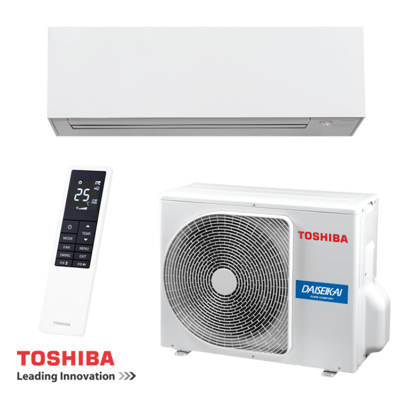 Инверторен климатик Toshiba Super Daiseikai 10 WHITE RAS-B18S4KVPG-E / RAS-18S4AVPG-E