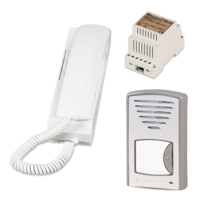 Комплект еднофамилна аудиодомофонна система Farfisa 1CKSD