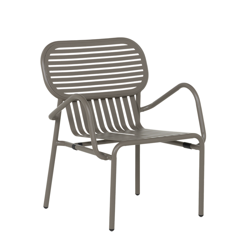 Метален градински стол JALINGO - капучино