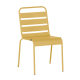 Метален градински стол MURI - жълт