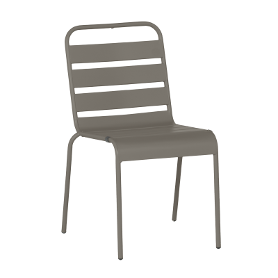 Метален градински стол MURI - капучино