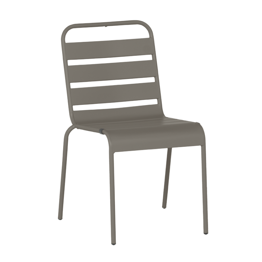 Метален градински стол MURI - капучино