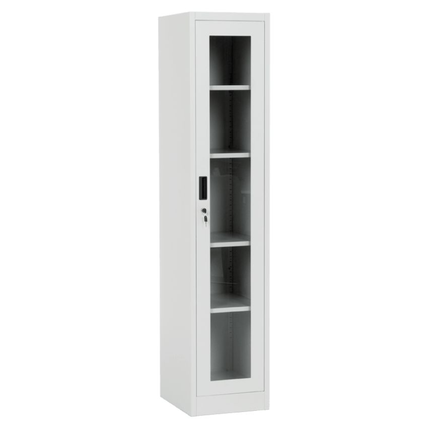 Метален шкаф Carmen CR-1001 L - сив