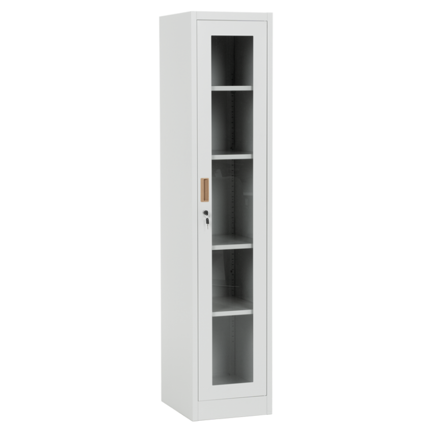 Метален шкаф Carmen CR-1001 L - сив