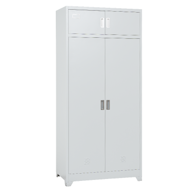 Метален шкаф Carmen CR-1229 GR - сив