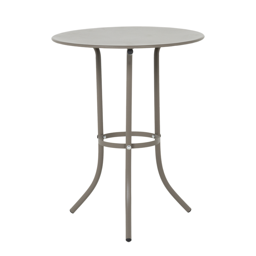 Метална градинска маса NIGER D 60 - капучино