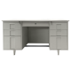 Метално бюро Carmen CR-1319 L - сиво