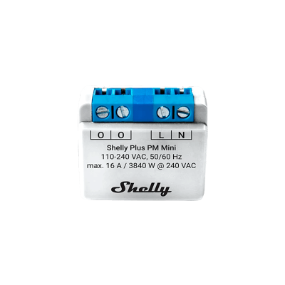 Монофазен WiFi електромер Shelly Plus PM Mini