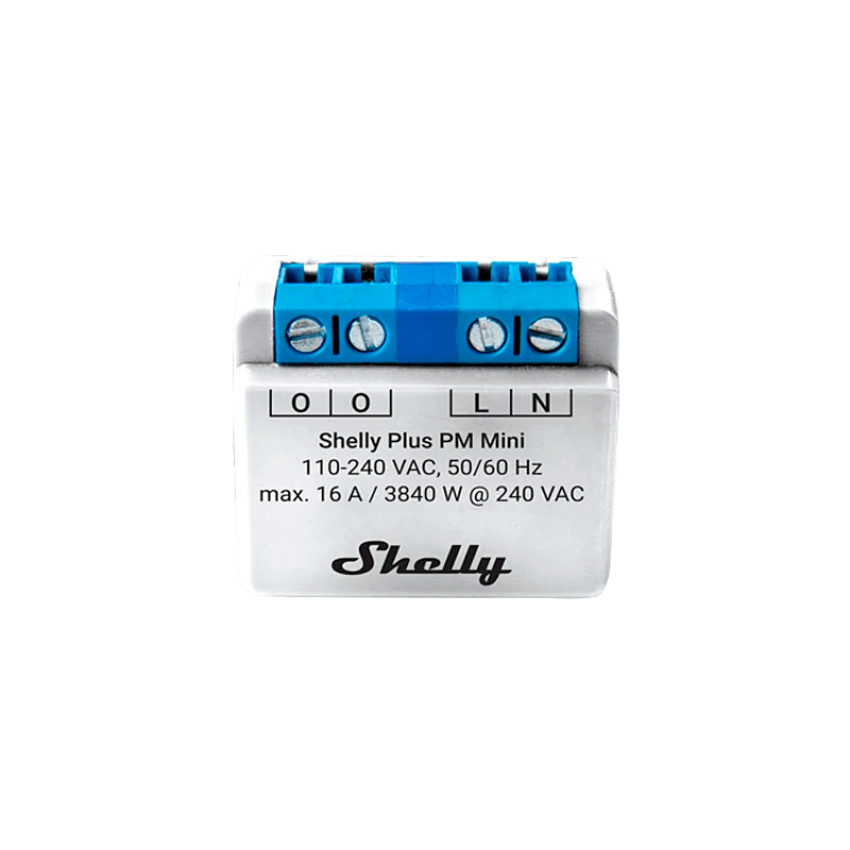 Монофазен WiFi електромер Shelly Plus PM Mini