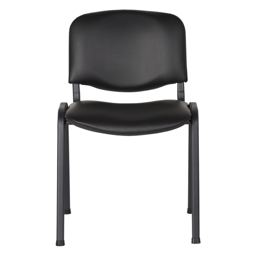 Посетителски стол Carmen 1131 LUX - черен