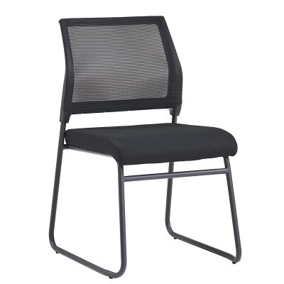 Посетителски стол Carmen 1711 - черен