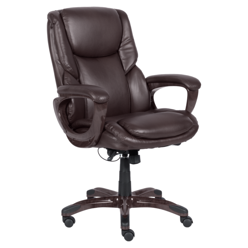 Президентски офис стол Carmen 5025 - тъмнокафяв