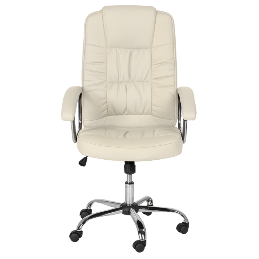 Президентски офис стол Carmen 6081 - крем