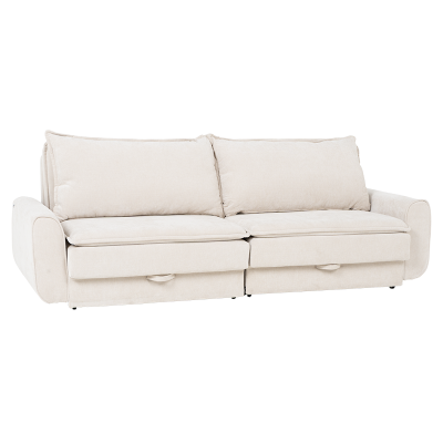 Разтегателен диван - тройка BALAMBA - шампанско Н23