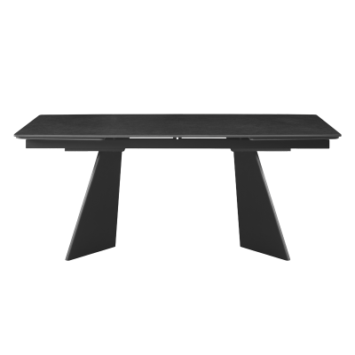 Разтегателна трапезна маса CARORA - черна