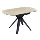 Разтегателна трапезна маса KATOWICE - крем