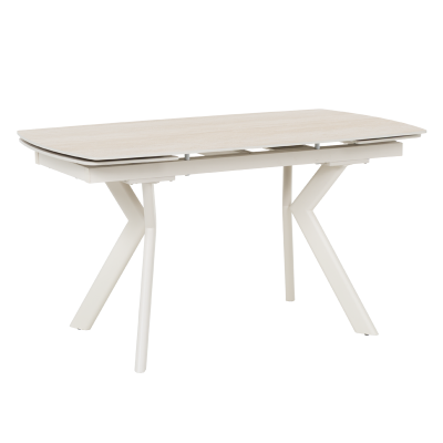 Разтегателна трапезна маса SEBASTIAN - крем