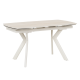Разтегателна трапезна маса SEBASTIAN - крем