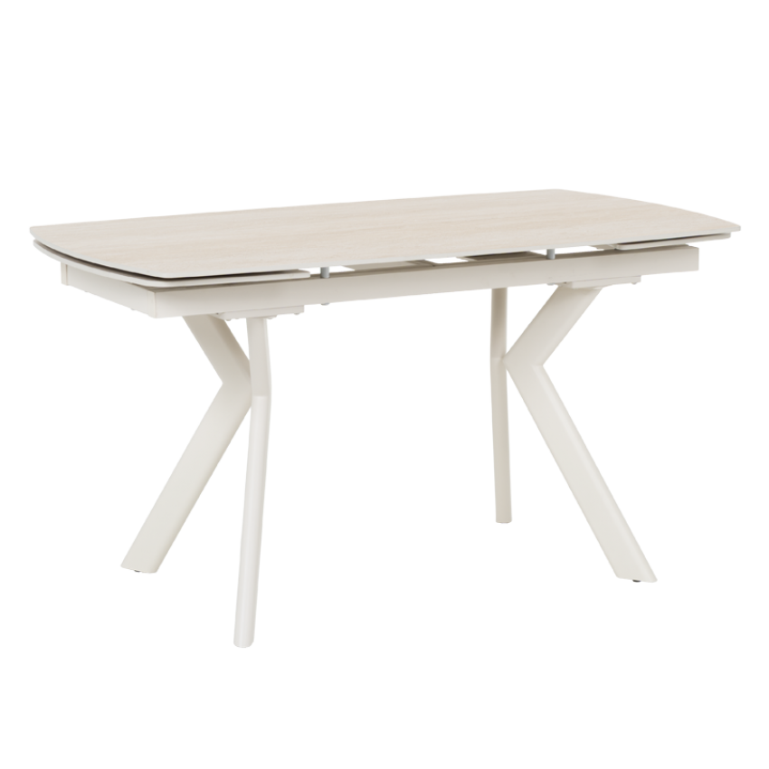 Разтегателна трапезна маса SEBASTIAN - крем