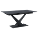 Разтегателна трапезна маса TINACO - черна