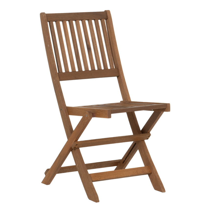 Сгъваем дървен градински стол KAI