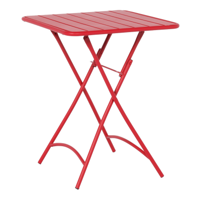 Сгъваема кетъринг маса OKENE - червена