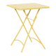 Сгъваема кетъринг маса OKENE - жълта