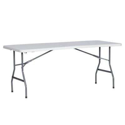 Сгъваемa кетъринг маса Carmen 9937 - бяла
