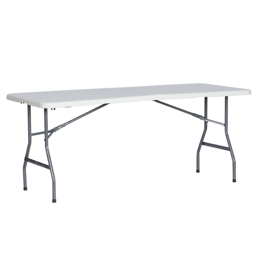 Сгъваемa кетъринг маса Carmen 9937 - бяла