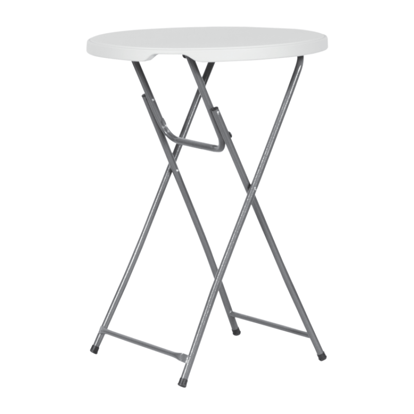 Сгъваемa кетъринг бар маса Carmen 9938 - бяла