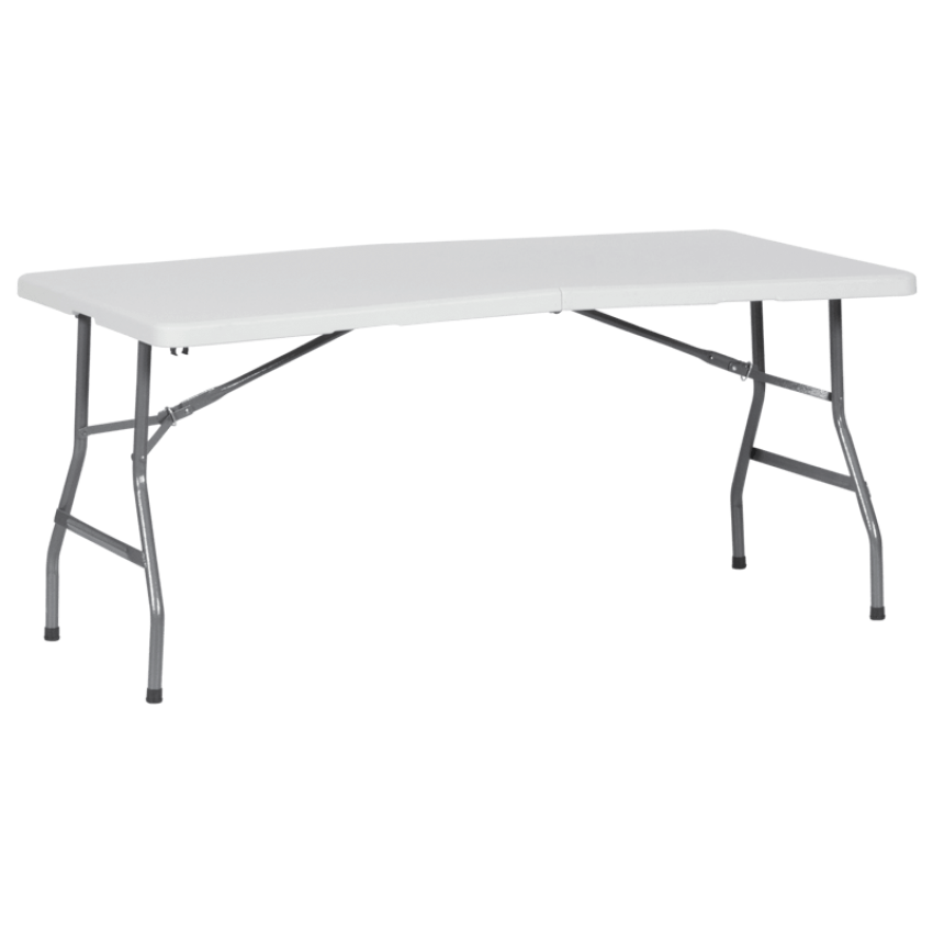 Сгъваемa кетъринг маса Carmen 9941 - бяла
