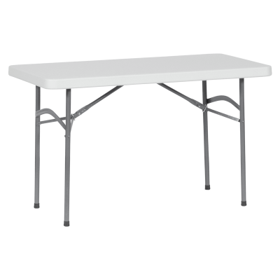 Сгъваемa кетъринг маса Carmen 9943 - бяла