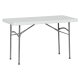 Сгъваемa кетъринг маса Carmen 9943 - бяла