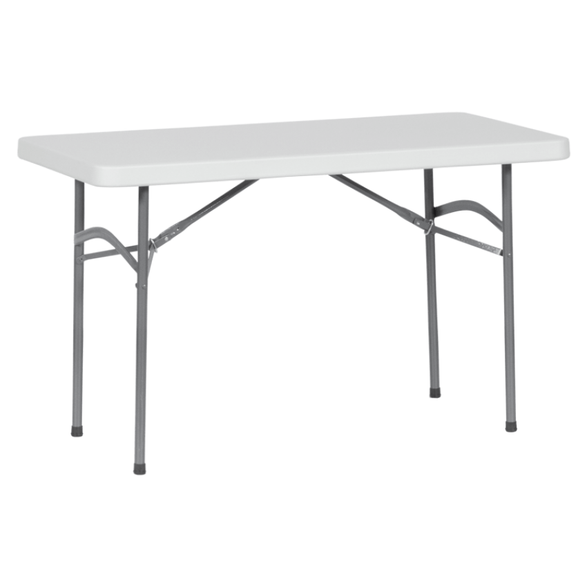 Сгъваемa кетъринг маса Carmen 9943 - бяла