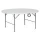 Сгъваемa кетъринг маса Carmen 9946 - бяла