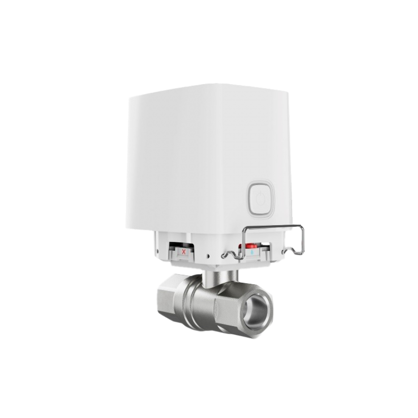 Спирателен кран за вода Ajax Water Stop 1/2" - бял